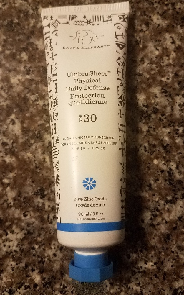 drunk elephant umbra sheer physical defense spf 30